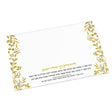 Gold Leaf Chanukah Tray Large