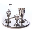 HAVDALLAH SET STAINLESS STEEL HAMMERED