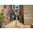 Jigsaw Puzzle: Alleyway in Yerushalayim 1000 Pcs.