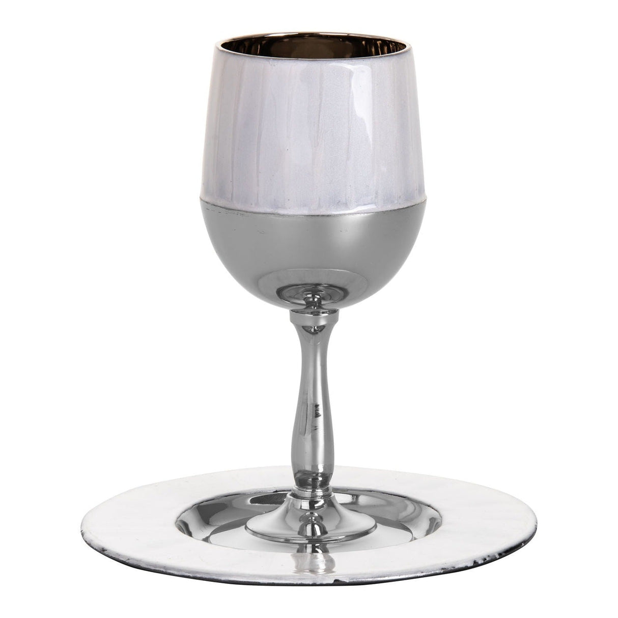 Kiddush Cup White