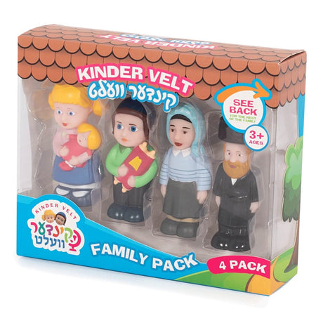 Kinder Velt Family Pack 4 Piece Set