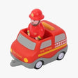 Kindervelt Kinder Wheels Fire Rescue Vehicle And Mentchee