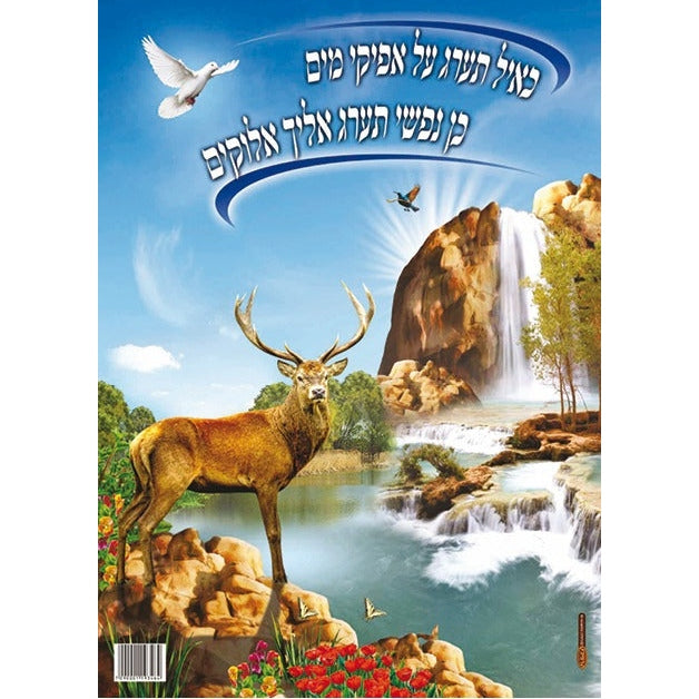 Laminated Poster 20" x 28"- Tehillim