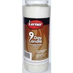 LERNER 9 DAY MEMORIAL CANDLE