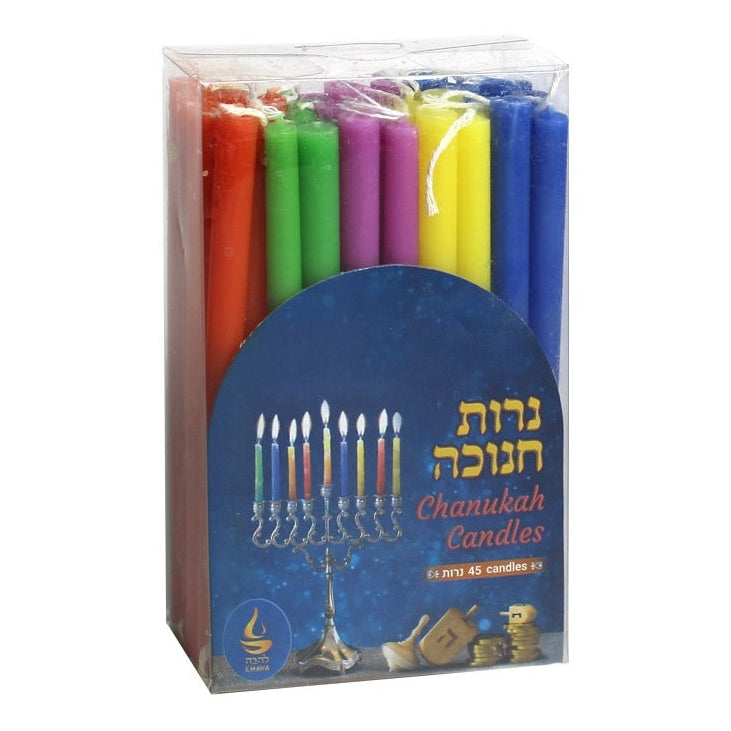 L’HAVA LONG CHANUKAH CANDLES 44 count