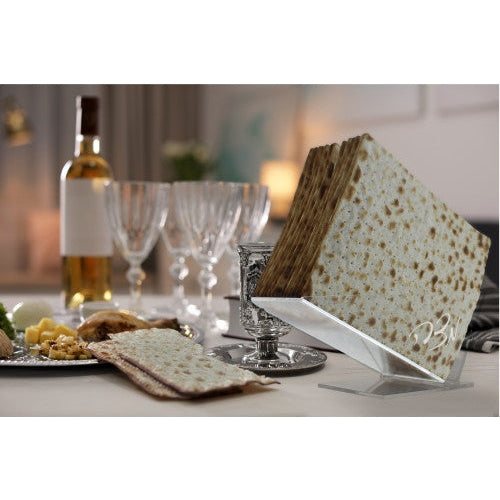 Lucite Matza Holder