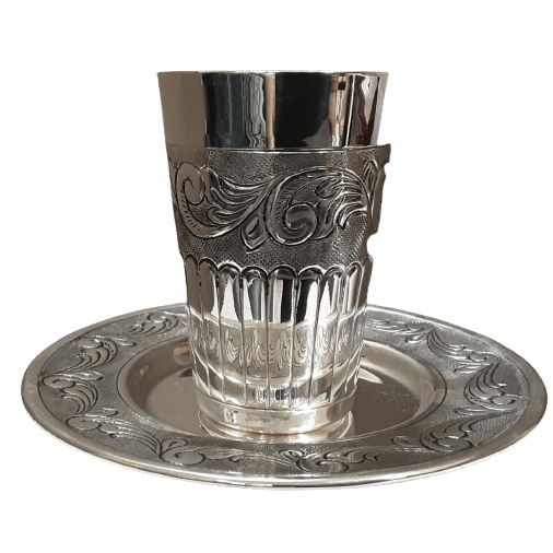 Madlen Kiddush set belz cup