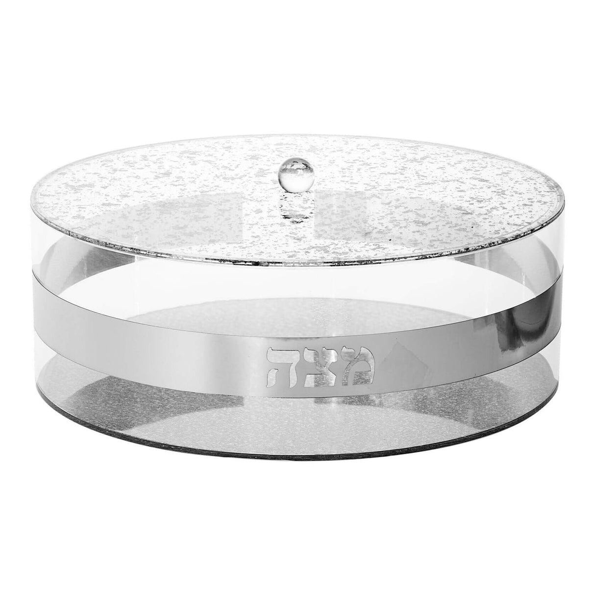 Matzah Holder Silver solid