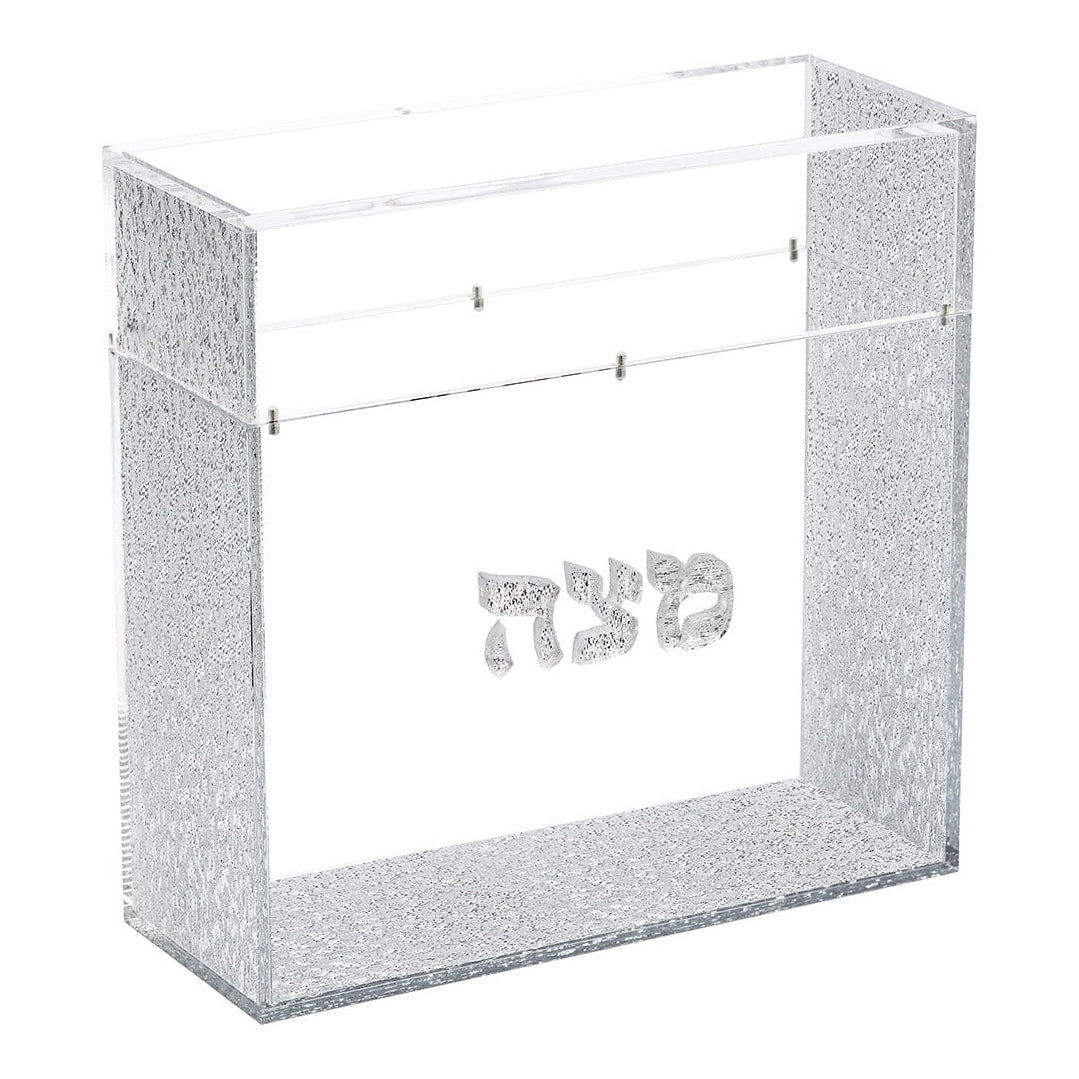 Matzo Box Square Silver Glitter