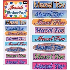 Mazel Tov!! Stickers