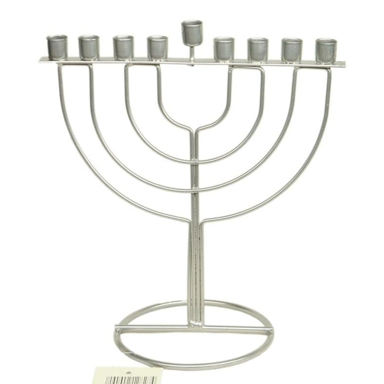 Menora Candle Holder Silver