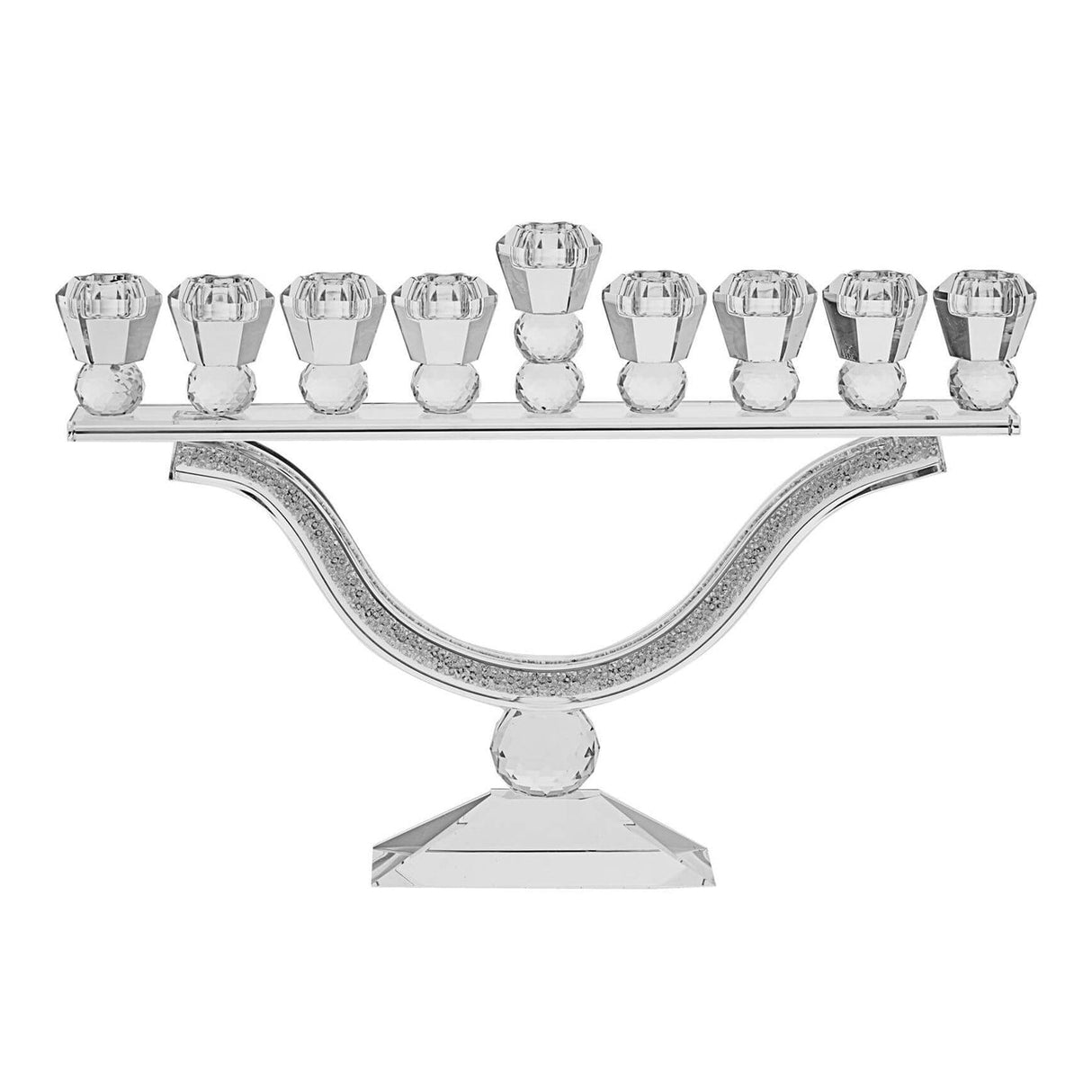 Menorah Crystal With Stones # 1