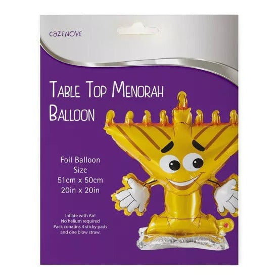 Menorah Table Top Balloon