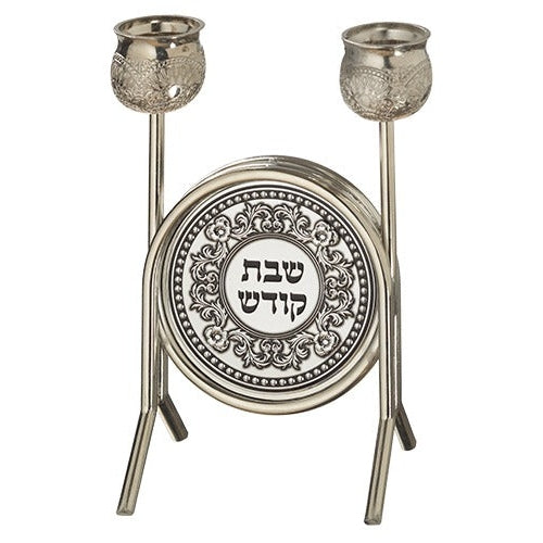 Metal Candle holders Spring With Sticker -15 cm # 1