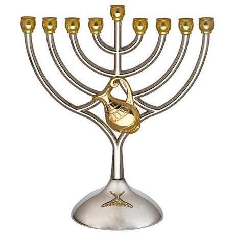 Metal Menorah 18*16 cm- Jug