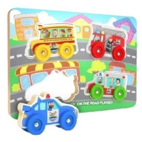 Mitzvah Kinder On the Road 4 Piece Play Set