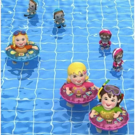 Mitzvah Kinder Swim Ring Inflatable Tube Girls Design 24"