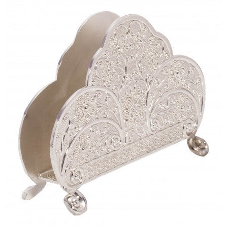 Napkin Holder Fligree Silver Plated