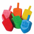 Ner Mitzvah Dreidel - Medium Multi Colored