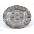 Ner Mitzvah Pewter Seder Plate 15 inches