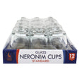 Neronim Glass Cups x12