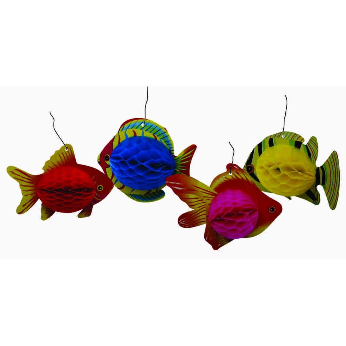 Noy Sukkah, 4 Fish set Hanging