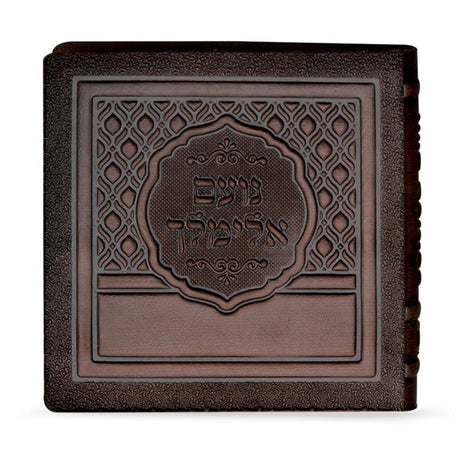 נועם אלימלך 8 ס"מ - צילום דפוס ראשון - שמחונים leather brown