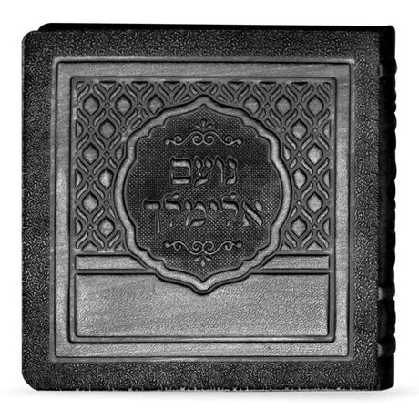 נועם אלימלך 8 ס"מ - צילום דפוס ראשון - שמחונים leather gray