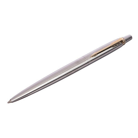 Parker Jotter Stainless Steel Chrome Color Trim GT T2016 Fountain Pen + Ballpoint Pen in a Gift Box 2093257