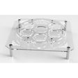 Passover/Pesach Kaarah Platter/Tray Engraved With Silver Standoff Acrylic 41X11.5 Cm