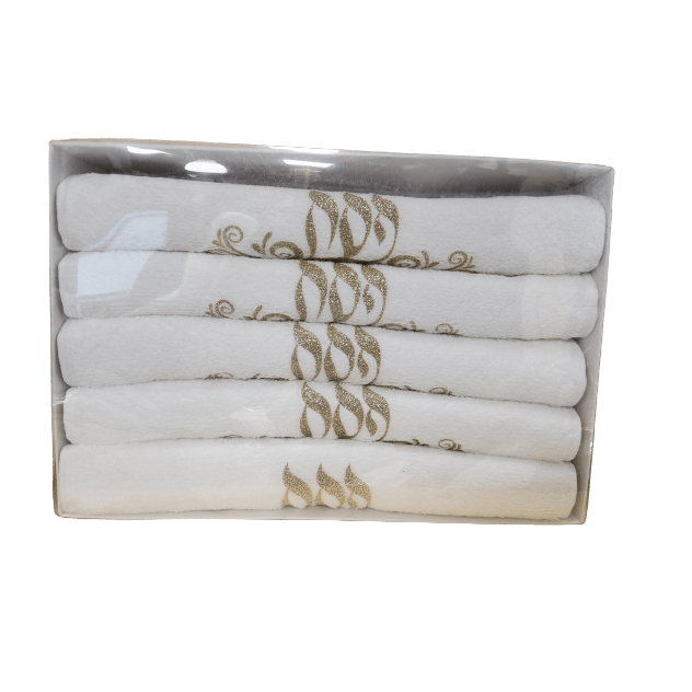 Passover/Pesach Towel - Set of 5 - Gold