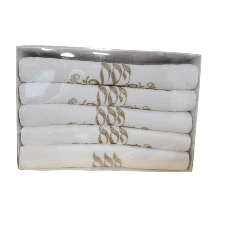 Passover/Pesach Towel - Set of 5 - Gold