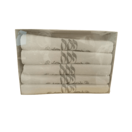 Passover/Pesach Towel - Set of 5 - Silver