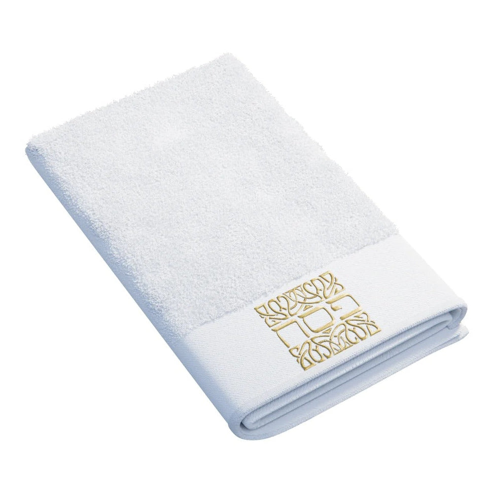 Pesach Towel - Gold