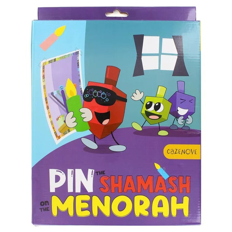 Pin the Shamash on the Menorah