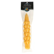 Plaited Havdalah Beeswax Round Candle Meduim 12#