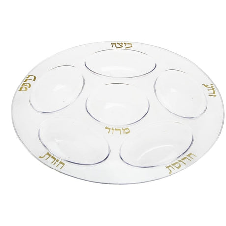 Plastic Disposble Seder Plate