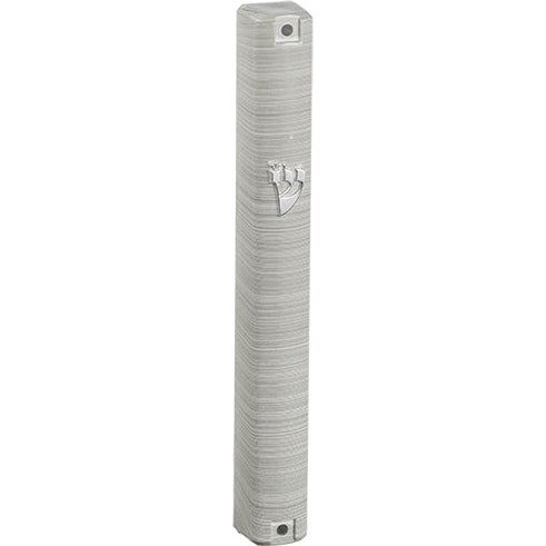 Plastic Mezuzah 15 Cm 3d Metallic Paint