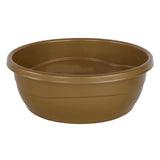 Plastic Washing Bowl Metallic Gold