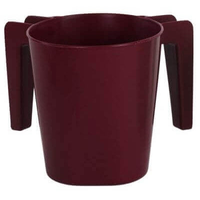 Plastic Washing Cup Claret