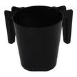 Plastic Washing Cup Metallic Black