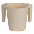 Plastic Washing Cup Pastel Cream