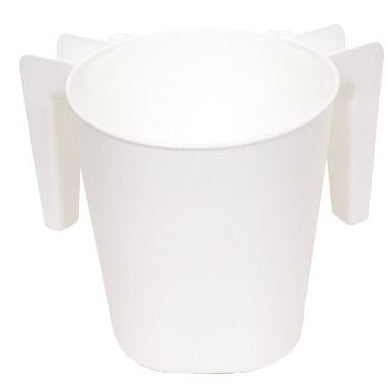 Plastic Washing Cup White