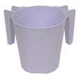 Plastic Washing Cup White Sparkles