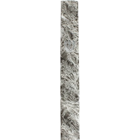 Polyresin Mezuzah 12cm- Gray Marble