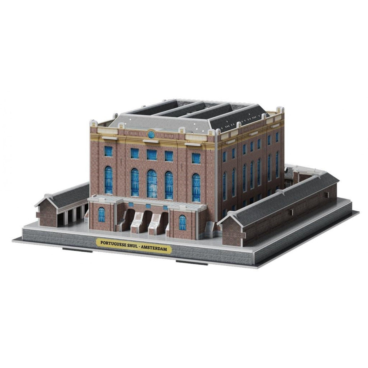 Portuguese Synagogue Of Amsterdam - Customized 3D Foam Puzzle / בית הכנסת הפורטוגזי