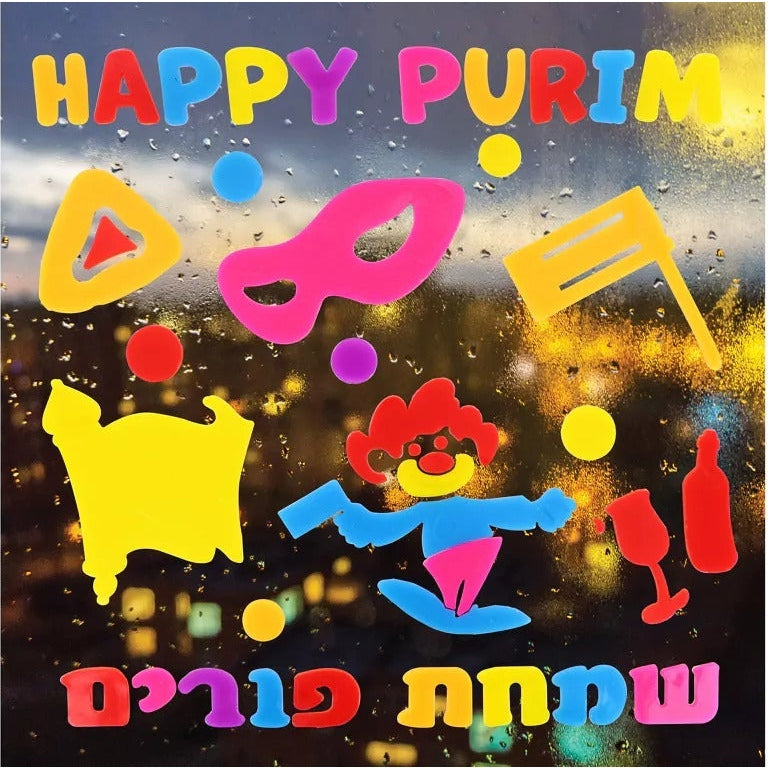 Purim Window Gel