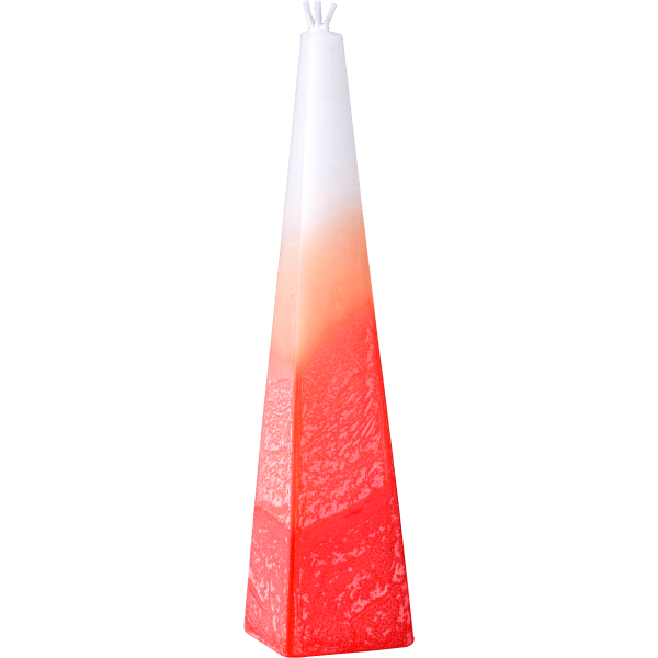 Pyramid Shaped Havdalah Candle - Multi Colors