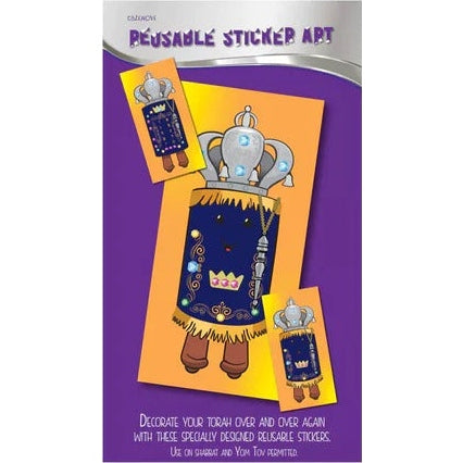 Reusable Sticker Art - Sefer Torah