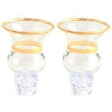 Round Oil Cups Glass - ART 2Pc.